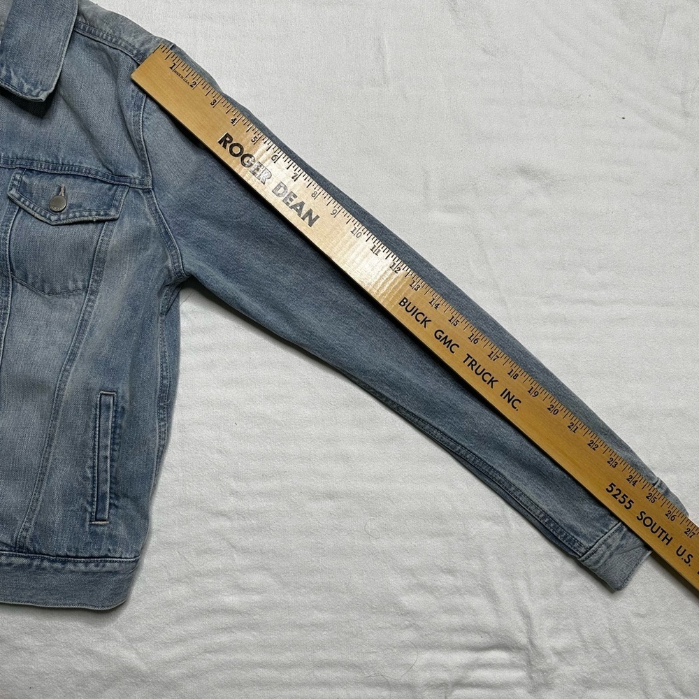 Gap 1969 Denim Jacket Medium Tall M/T Classic Blue Jean Western 100% Cotton - Picture 8 of 12